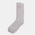 Chaussettes en laine d'alpaga, coloris gris perle