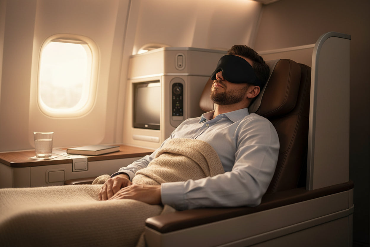 SleepingZen® – Absolute Comfort Sleep Mask – Total Darkness &amp; Deep Sleep