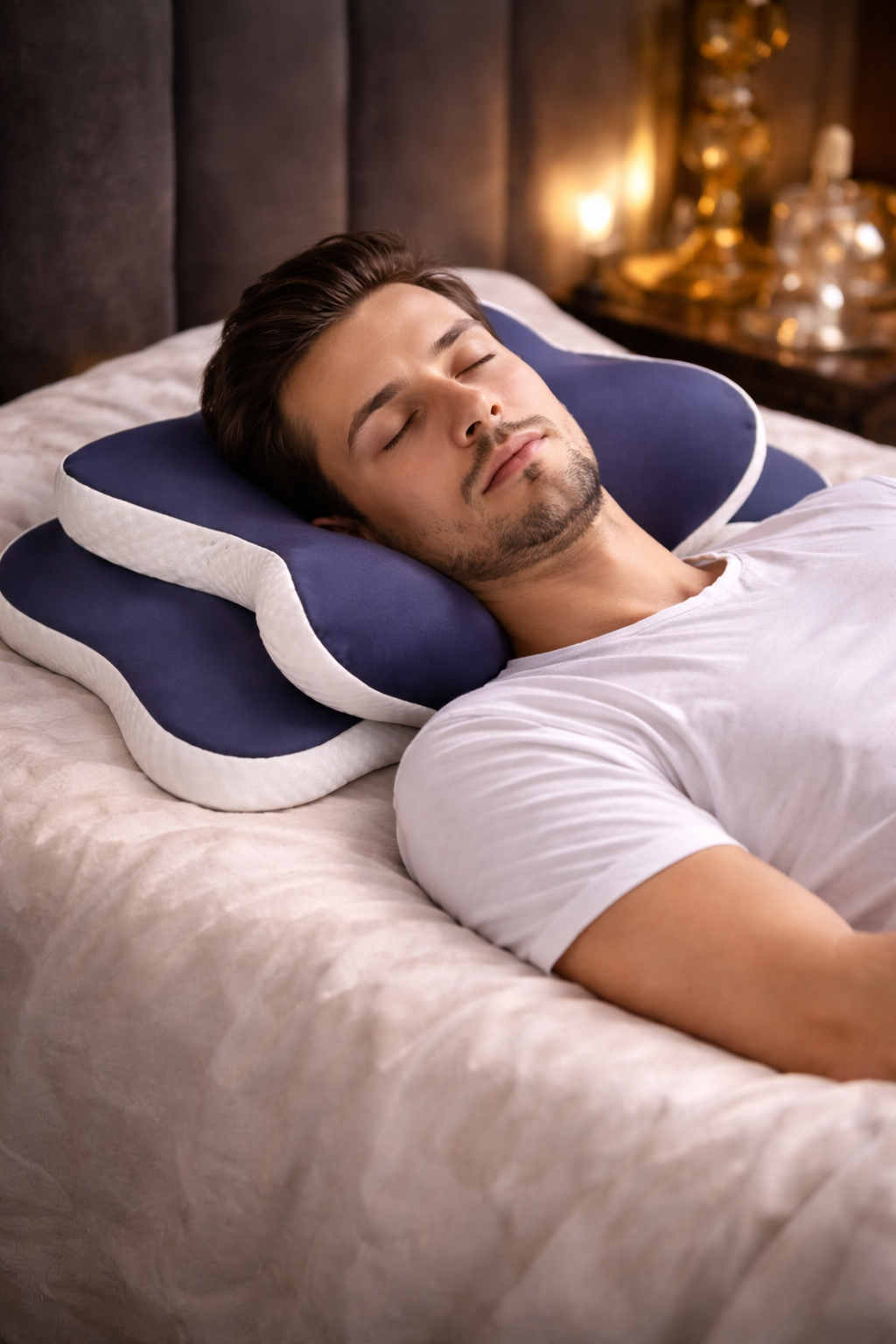 Oreiller Cervical — Haute Précision Orthopédique
