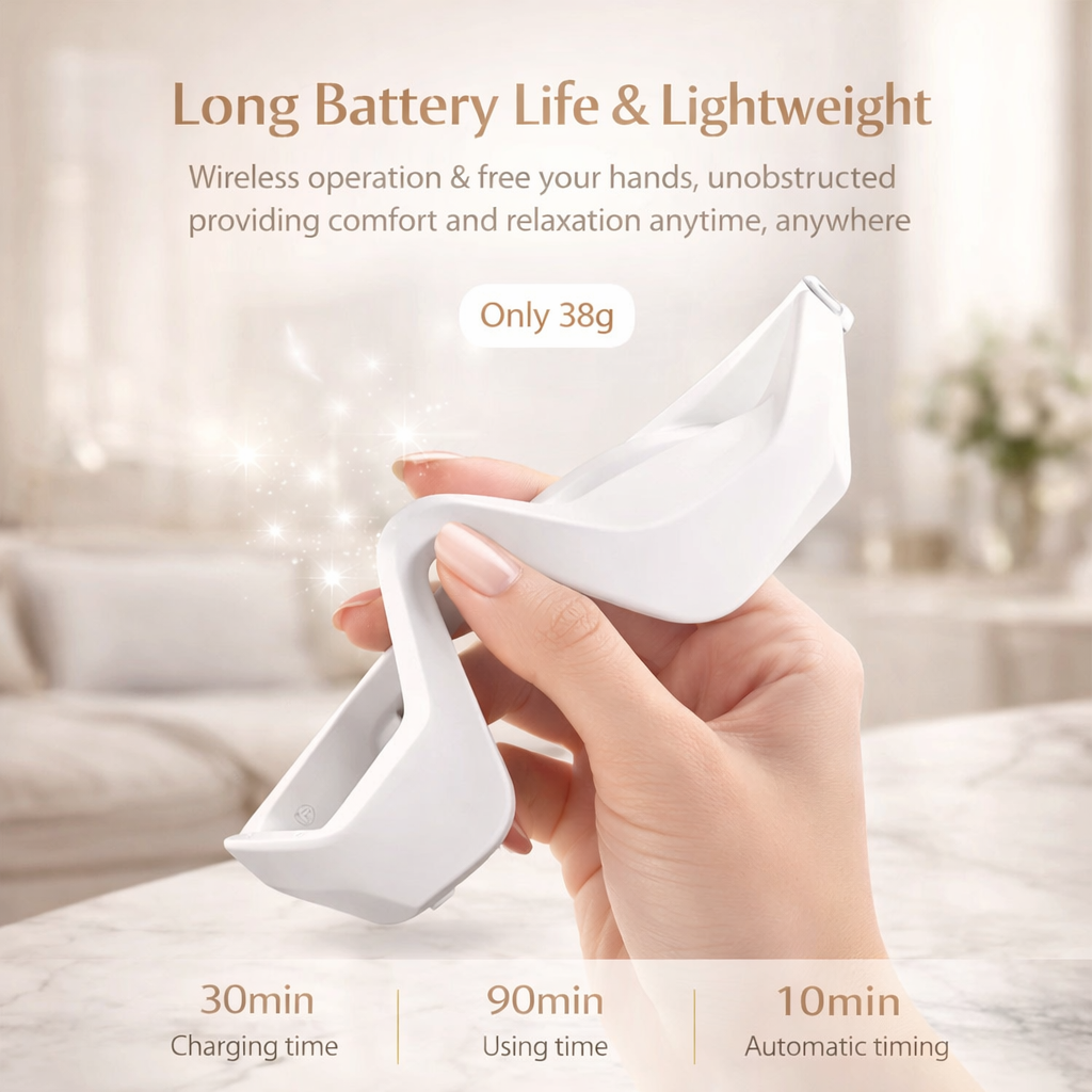 Eye Massager 3D Eyes Relax Massager Fatigue Relief Lighten Dark Circles Smooth Eye Fine Line Beauty Eye Care