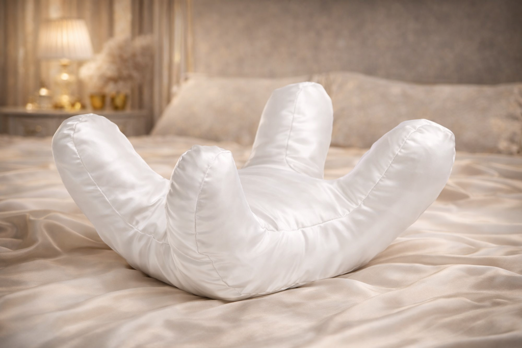 Coussin Beauté — Soutien du Visage & Sommeil Anti-Âge