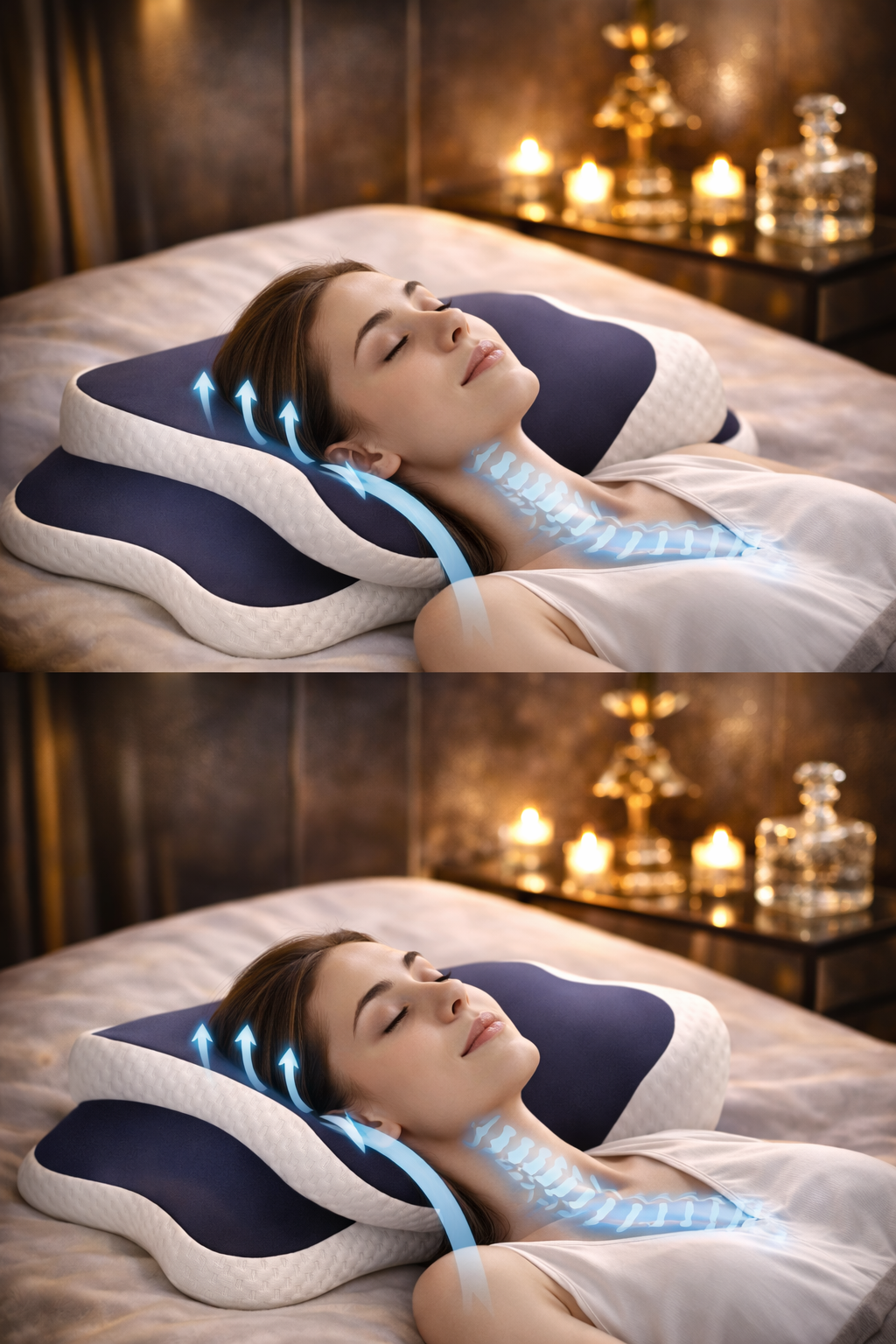 Oreiller Cervical — Haute Précision Orthopédique