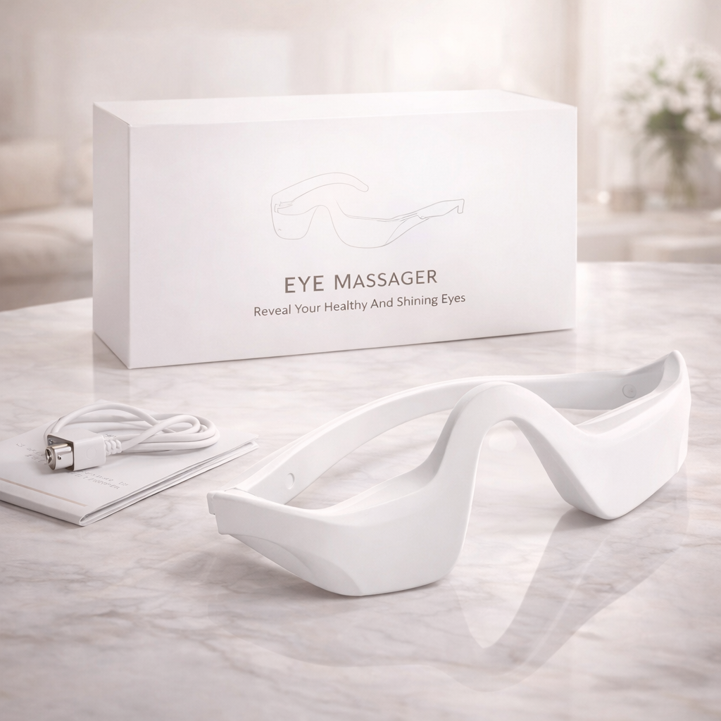 Masseur Oculaire Zen® — Rituel EMS & Lumière Rouge