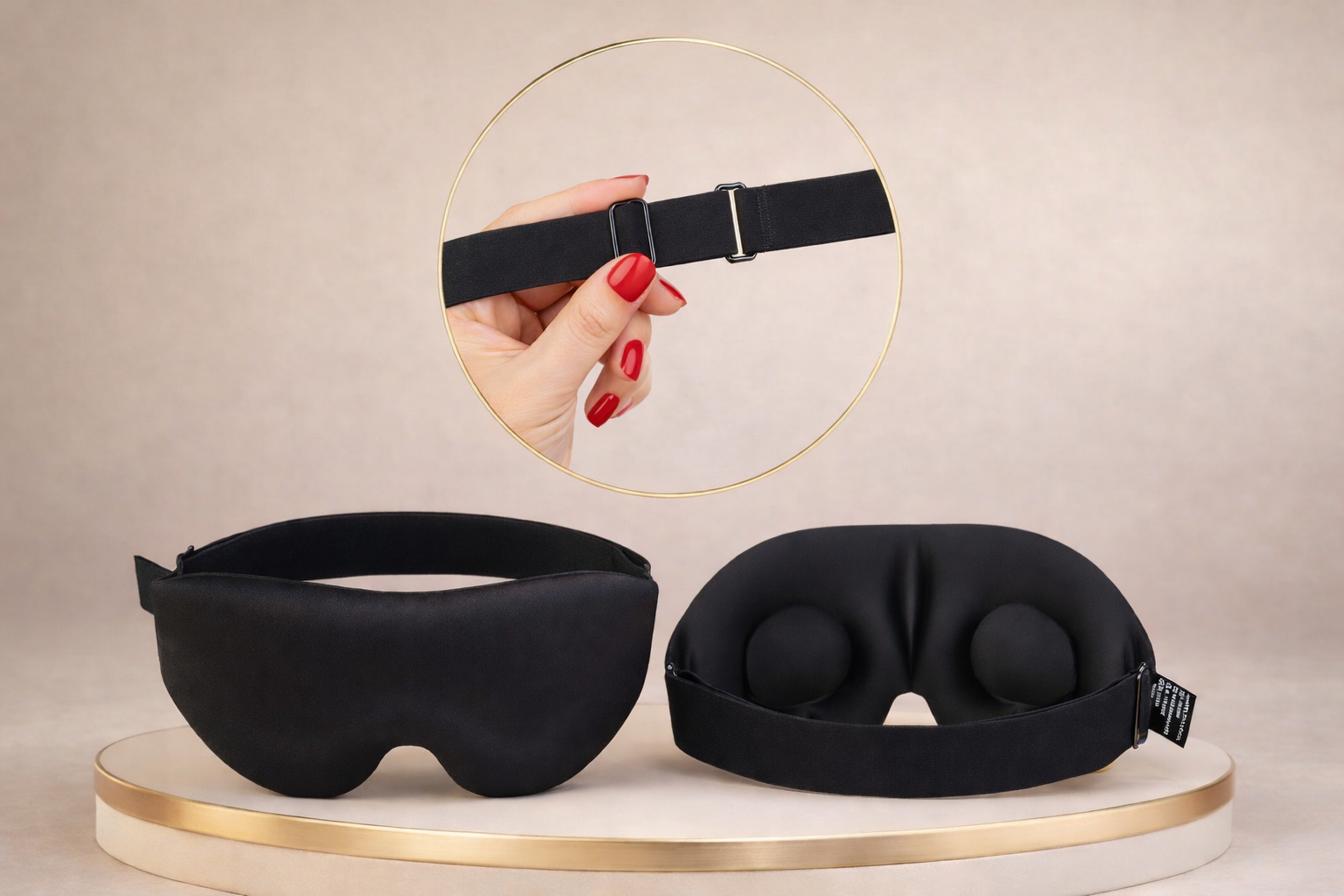 SleepingZen® – Absolute Comfort Sleep Mask – Total Darkness &amp; Deep Sleep